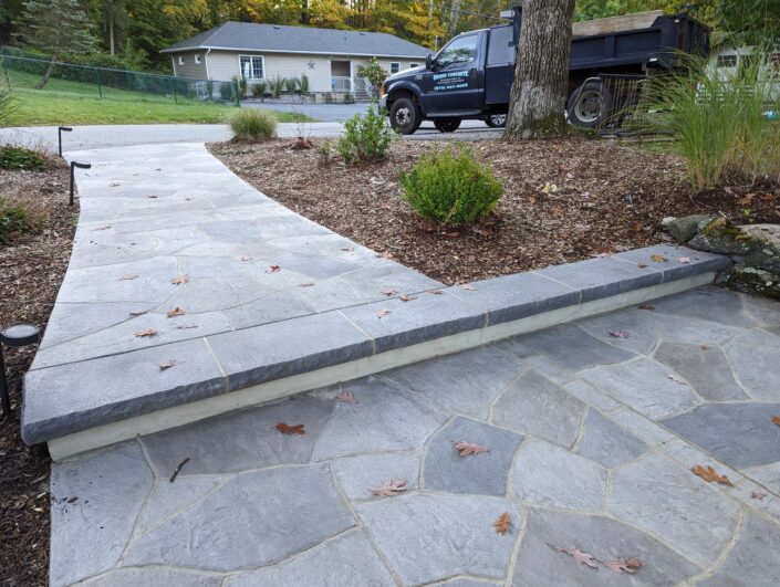 Stamped Concrete Steps