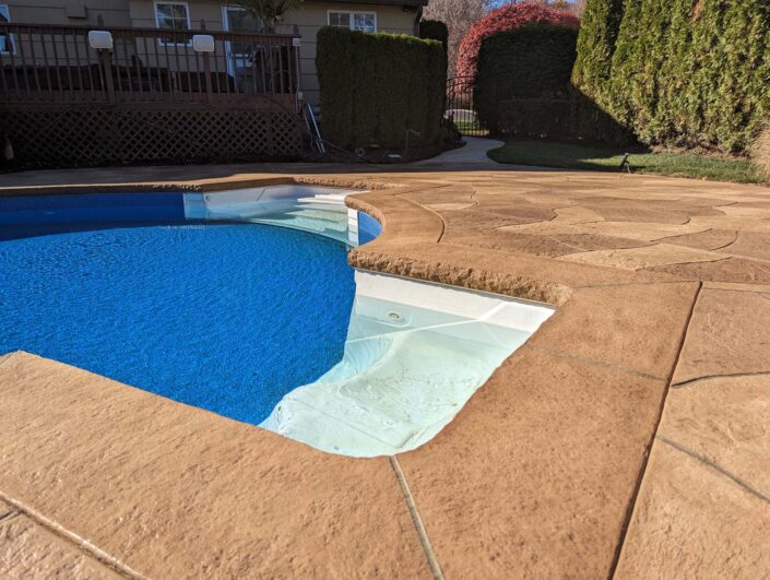 Stamped Concrete Pool