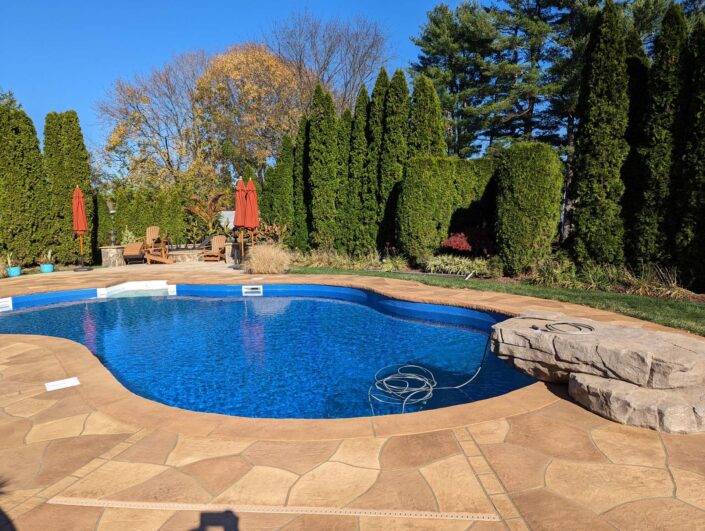 Stamped Concrete Pool