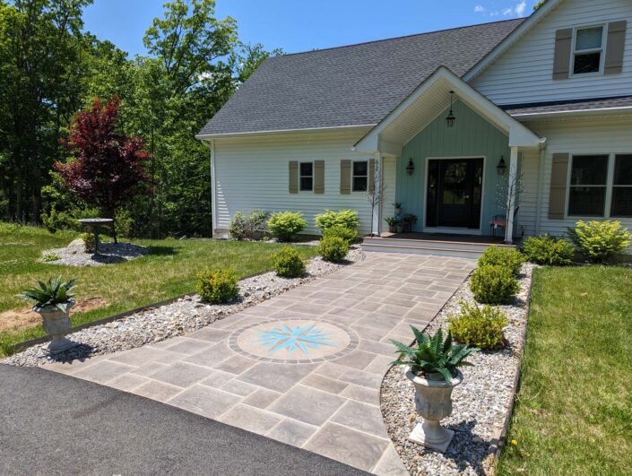 Stamped Concrete Entryways