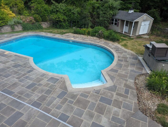 Stamped Concrete Resurfacing