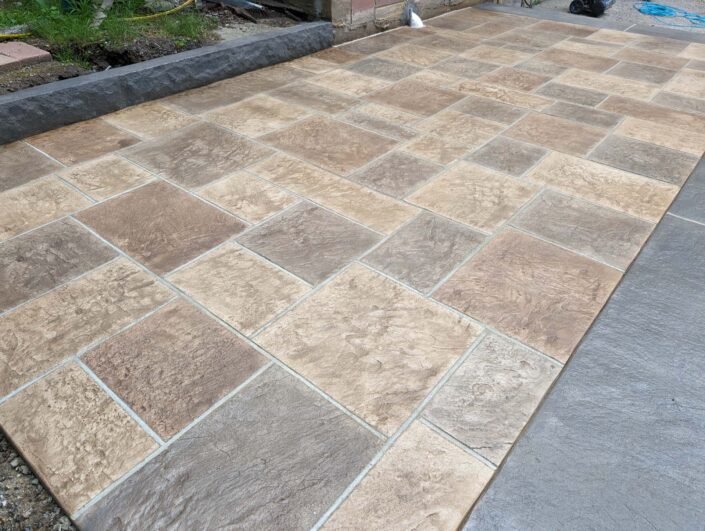 Stamped Concrete Patio