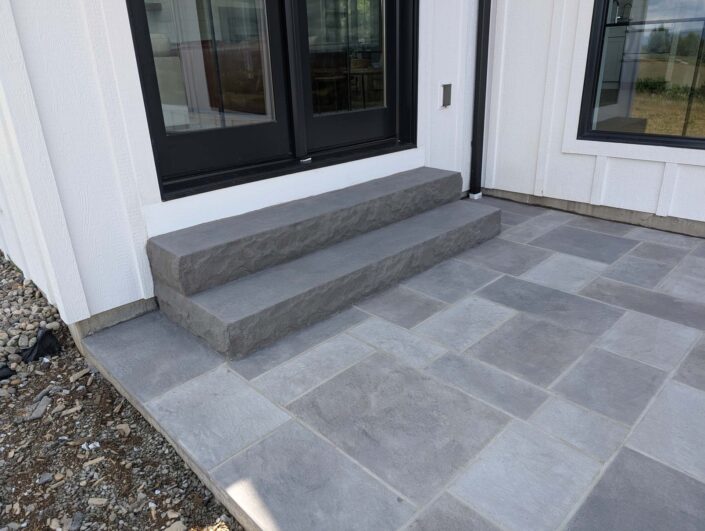 Stamped Concrete Steps