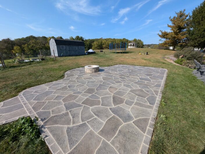 stamped concrete sussex county nj